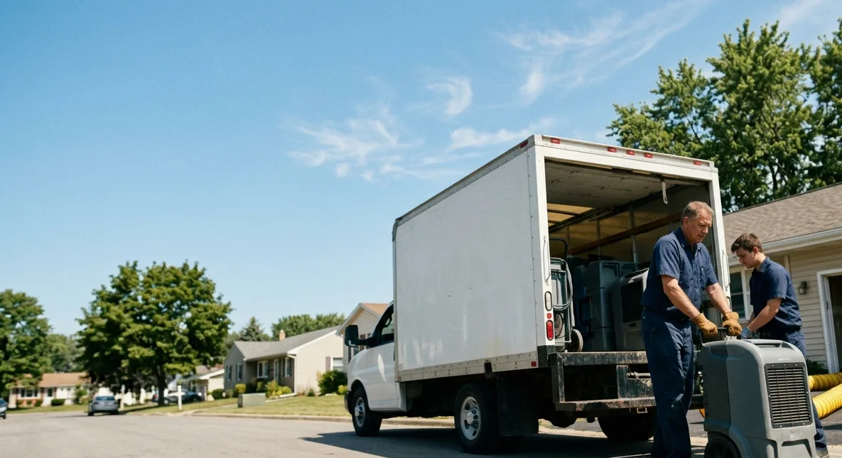 Water Damage Cleanup in Brookville, OH near me